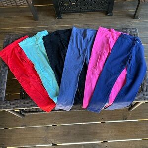 Colorful Kids Leggings Set Size 5T/XS